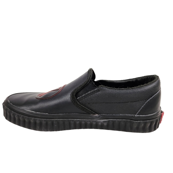 Vans Limited Edition Marvel Black Widow Slip On Sneakers Women's Size 6 - Picture 4 of 13